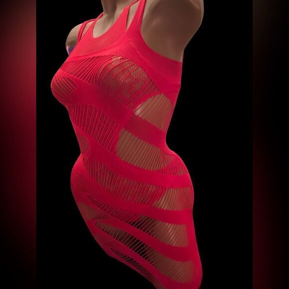 2-Piece Custom Set l Stringy Top & Bodysuit I OS l High-Stretch I New - Picture 6 of 13